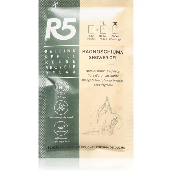 R5 R5 Body Wash gel za tuširanje 30 g
