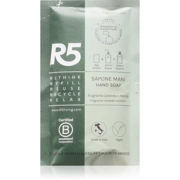 R5 R5 Refill tekući sapun za ruke zamjensko punjenje 35 g