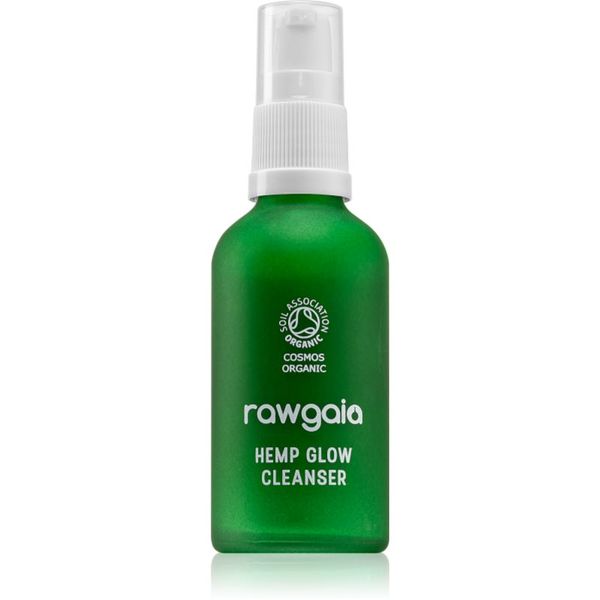 RawGaia RawGaia Hemp Glow nježno mlijeko za čišćenje za mješovitu i masnu kožu 50 ml