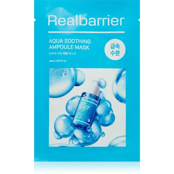 Real Barrier Real Barrier Aqua Soothing Ampoule Mask umirujuća sheet maska 28 ml
