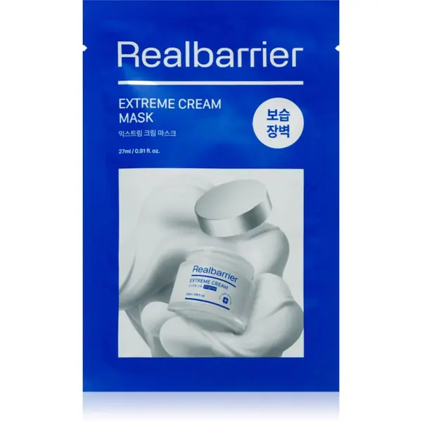 Real Barrier Real Barrier Extreme Cream Mask umirujuća sheet maska za intenzivnu hidrataciju lica 27 ml