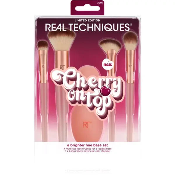 Real Techniques Real Techniques Cherry On Top A Brighter Hue Base Set set kistova