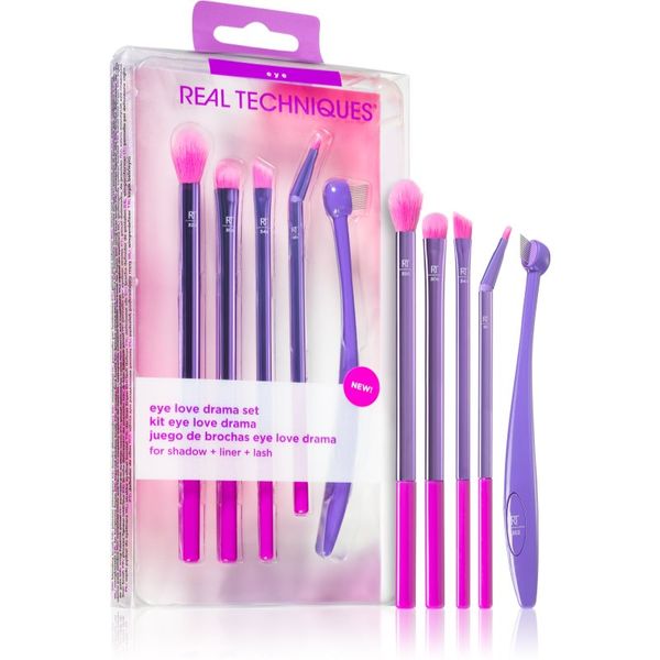 Real Techniques Real Techniques Eye Love Drama set kistova za oči 5 kom