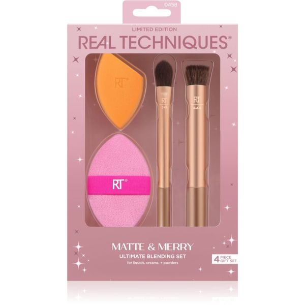Real Techniques Real Techniques Matte&Merry Ultimated Blending Set set kistova