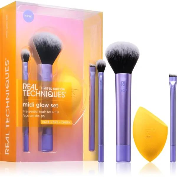 Real Techniques Real Techniques Midi Glow Set set kistova