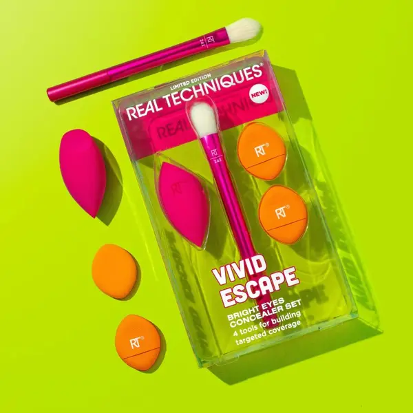 Real Techniques Real Techniques Vivid Escape Bright Eyes Concealer Set make-up set