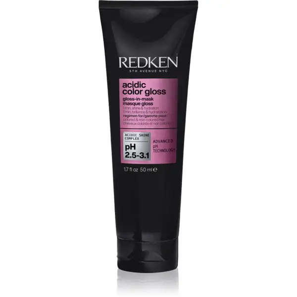 Redken Redken Acidic Color Gloss Gloss-in-Mask hranjiva i hidratantna maska za kosu za sjajnu i mekanu kosu 50 ml
