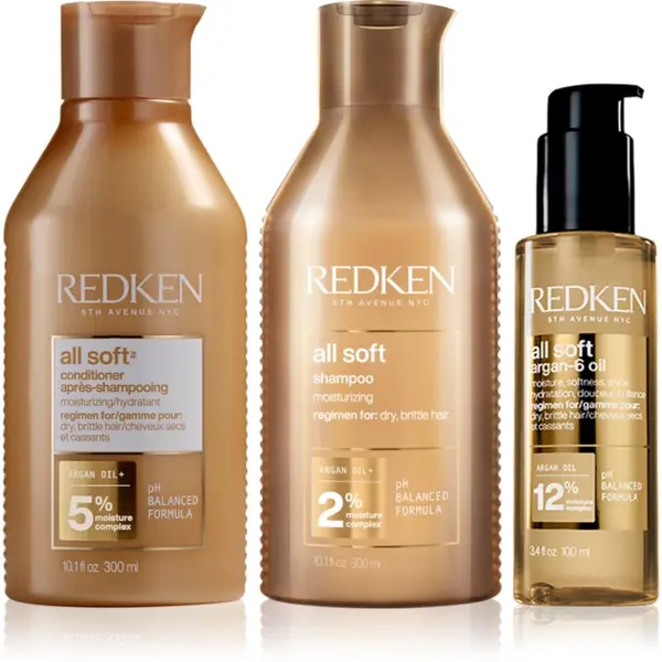 Redken Redken All Soft set za suhu i lomljivu kosu