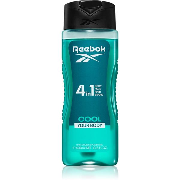 Reebok Reebok Move Your Spirit osvježavajući gel za tuširanje 4 u 1 400 ml