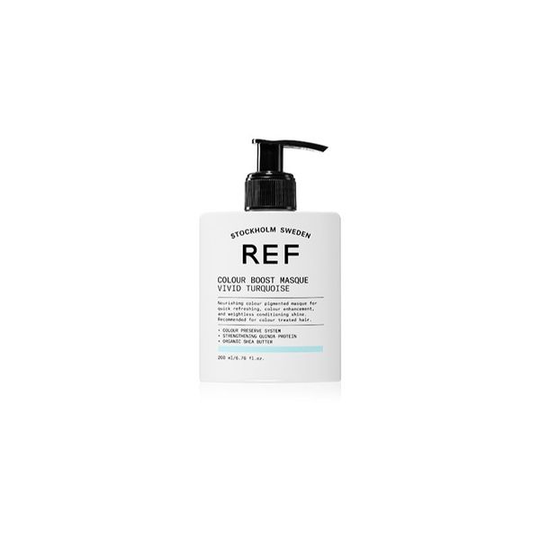 REF REF Colour Boost Masque blaga hranjiva maska bez trajnih pigmenata VIVID TURQUOISE 200 ml