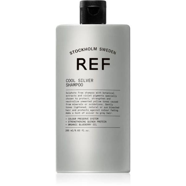 REF REF Cool Silver Shampoo srebrni šampon neutralizirajući žuti tonovi 285 ml