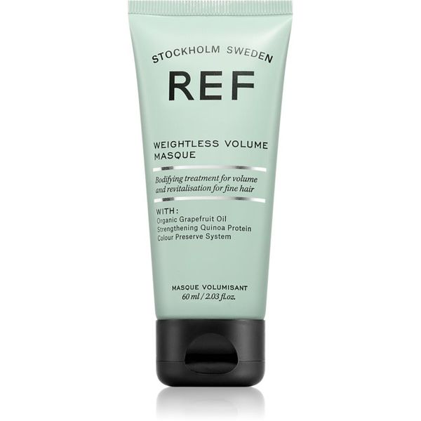 REF REF Weightless Volume Masque maska za dubinsku hidrataciju za sjajnu i mekanu kosu 60 ml
