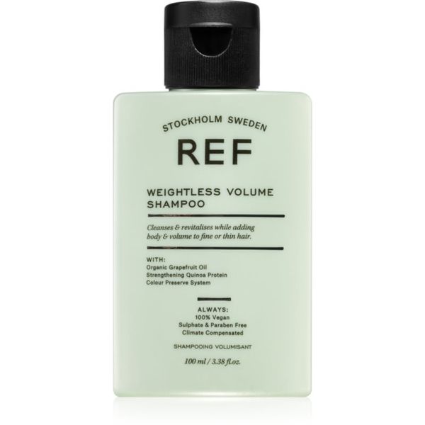 REF REF Weightless Volume Shampoo šampon za tanku kosu bez volumena za volumen od korijena 100 ml