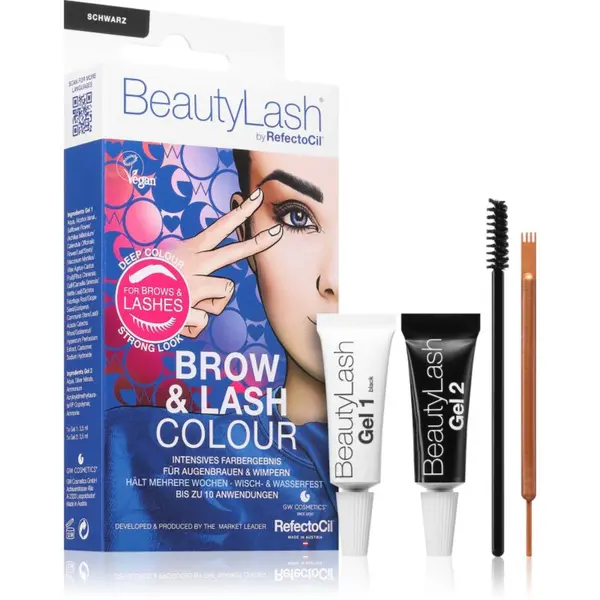 RefectoCil RefectoCil BeautyLash Brow & Lash Colour boja za obrve za trepavice i obrve nijansa Black 1 kom