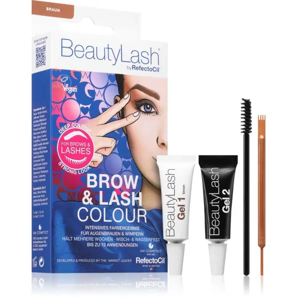 RefectoCil RefectoCil BeautyLash Brow & Lash Colour boja za obrve za trepavice i obrve nijansa Brown 1 kom