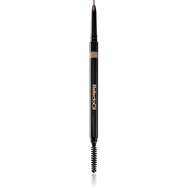 RefectoCil RefectoCil Brow vodootporna olovka za obrve sa četkicom nijansa 02 Medium Brown