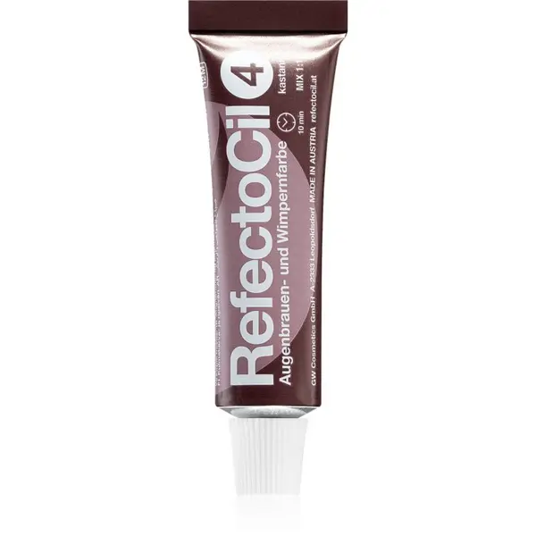 RefectoCil RefectoCil Eyelash and Eyebrow boja za obrve i trepavice nijansa 4 Chestnut 15 ml
