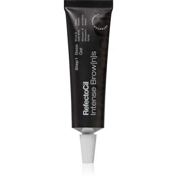 RefectoCil RefectoCil Intense Brow[n]s Base Gel boja za obrve i trepavice s teksturom gela nijansa Black Brown 15 ml