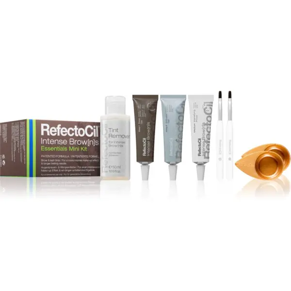 RefectoCil RefectoCil Intense Brow[n]s Essentials Mini Kit set za oblikovanje obrva za obrve