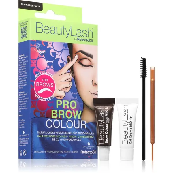 RefectoCil RefectoCil Pro Brow Colour boja za obrve nijansa Blackbrown 1 kom