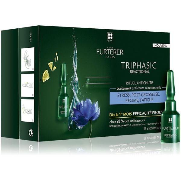 René Furterer René Furterer Triphasic Reactional kompleksna njega za kosu koja ispada 12x5 ml