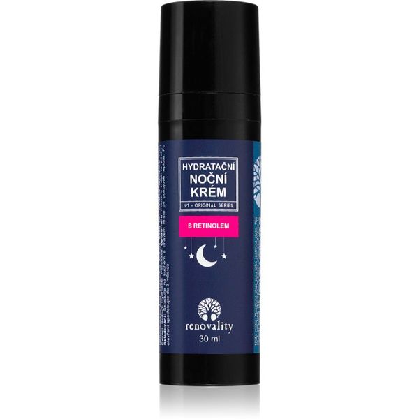 Renovality Renovality Hydrating night cream with retinol krema protiv bora 30 ml