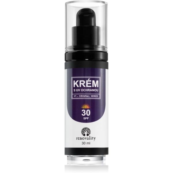 Renovality Renovality Mineral Cream with UV Protection krema za lice SPF 30 30 ml