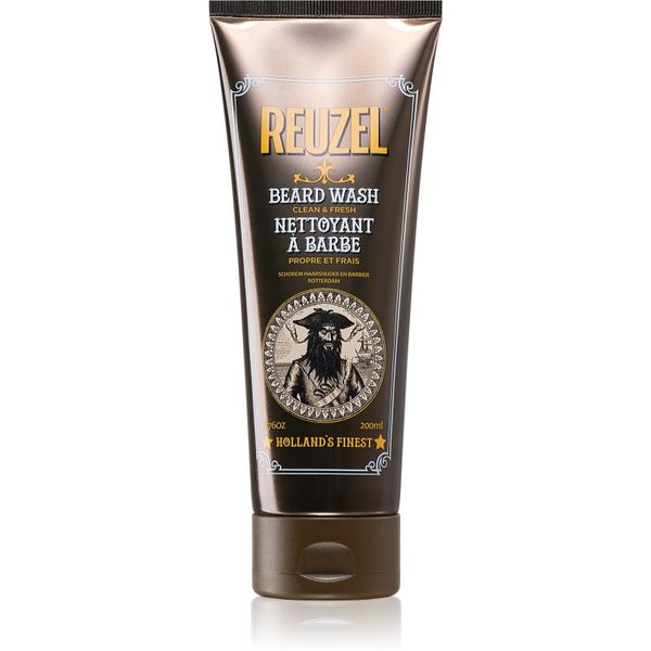 Reuzel Reuzel Clean & Fresh Beard Wash hidratantna krema za čišćenje za lice i bradu 200 ml