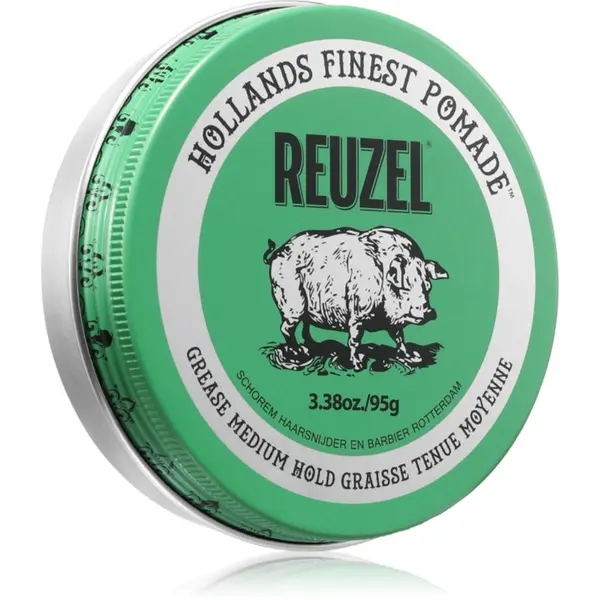 Reuzel Reuzel Green Grease Medium Hold pomada za kosu 95 g
