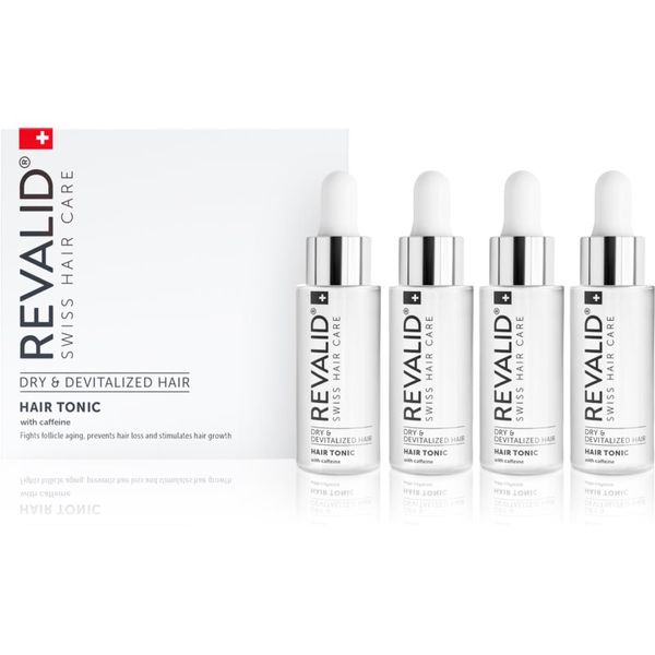 Revalid Revalid Dry & Devitalized Hair Hair tonic tonik za kosu protiv gubitka kose 4x30 ml