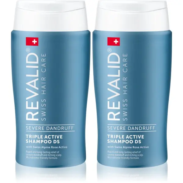 Revalid Revalid Triple Active Shampoo DS Duo Pack set protiv peruti