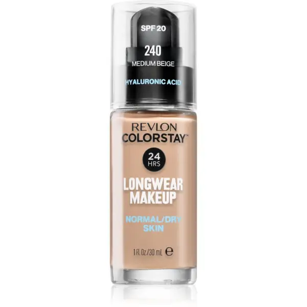 Revlon Cosmetics Revlon Cosmetics ColorStay™ SPF 20 dugotrajni puder za normalnu i suhu kožu nijansa 240 Medium Beige 30 ml
