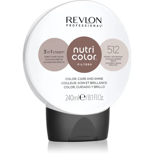 Revlon Professional Revlon Professional Nutri Color Filters Toning hranjiva maska za toniranje za profesionalnu uporabu 512 240 ml