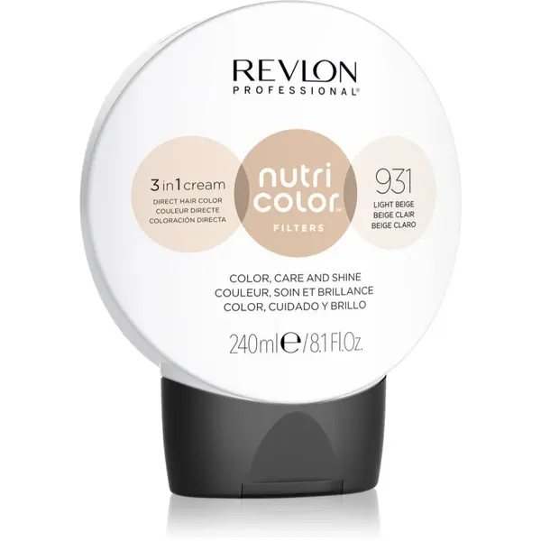 Revlon Professional Revlon Professional Nutri Color Filters Toning hranjiva maska za toniranje za profesionalnu uporabu 931 240 ml
