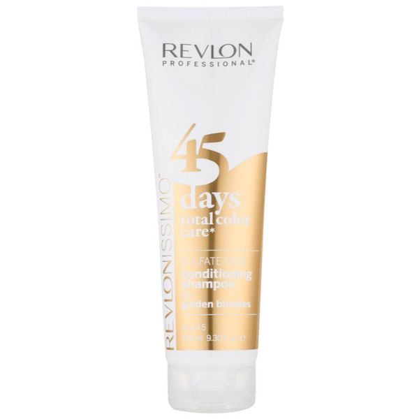Revlon Professional Revlon Professional Revlonissimo Color Care šampon i regenerator 2 u 1 za srednju nijansu plave kose bez sulfata 275 ml