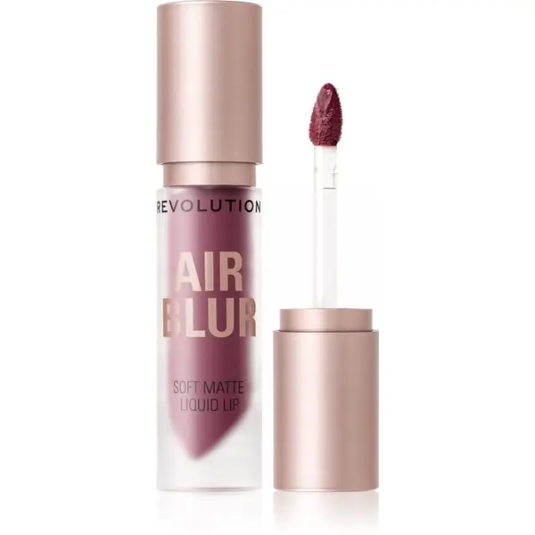 Revolution Revolution Air Blur Liquid Lipstick lagani tekući mat ruž za usne nijansa Black Cherry 3.5 ml
