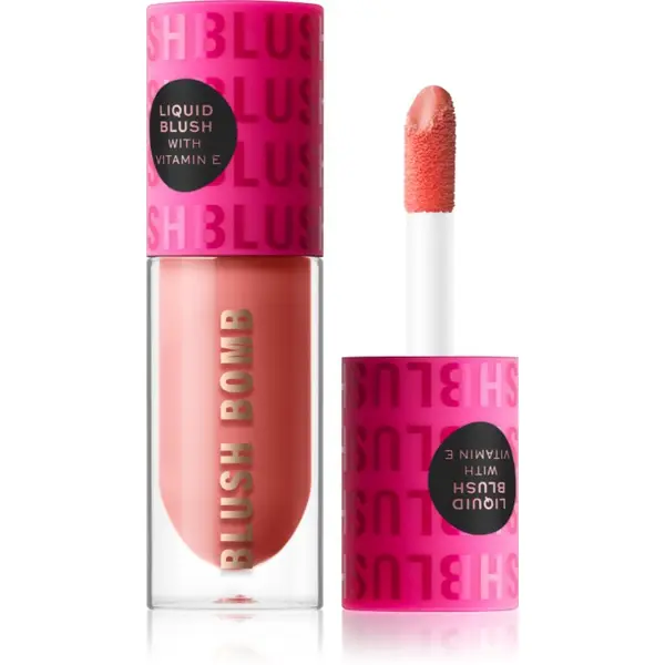Revolution Revolution Blush Bomb kremasto rumenilo nijansa Glam Orange 4.6 ml