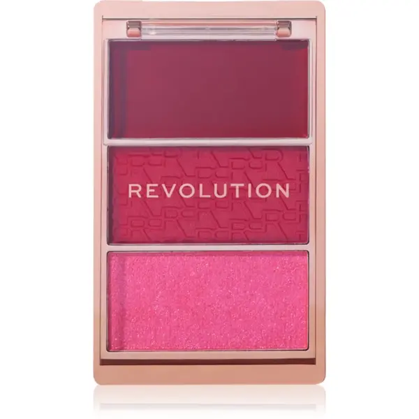 Revolution Revolution Blush Icon Palette paleta rumenila nijansa My Cherry Truth 9.8 g