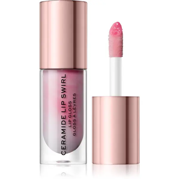Revolution Revolution Ceramide Swirl hidratantno sjajilo za usne nijansa Pure Gloss Clear 4.5 ml