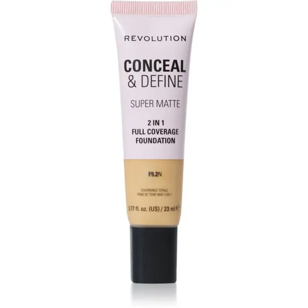 Revolution Revolution Conceal & Define matirajući puder nijansa F9.2N 23 ml