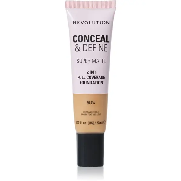 Revolution Revolution Conceal & Define matirajući puder nijansa F9.7W 23 ml