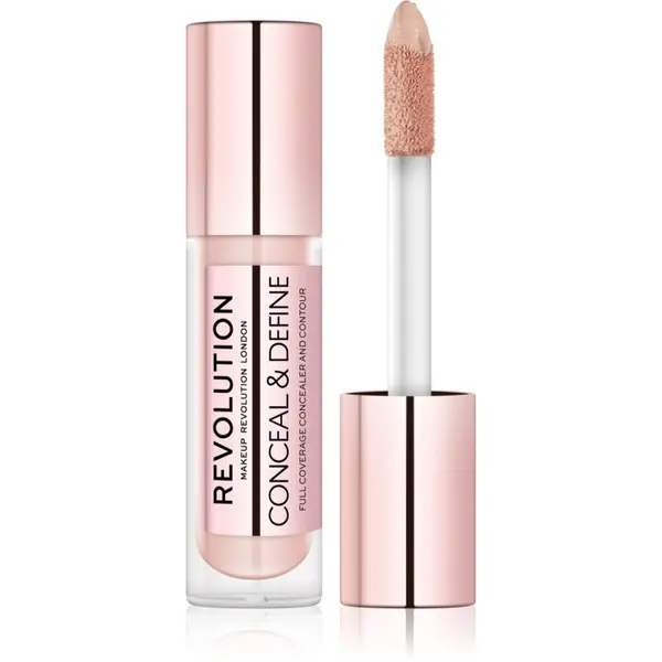 Revolution Revolution Conceal & Define tekući korektor nijansa C0,5 4 g