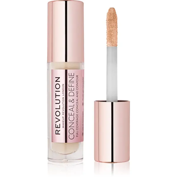 Revolution Revolution Conceal & Define tekući korektor nijansa C2 4 g