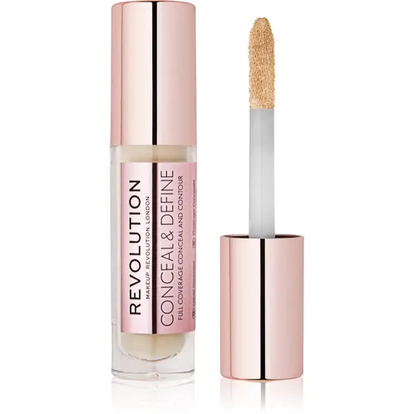 Revolution Revolution Conceal & Define tekući korektor nijansa C4 4 g