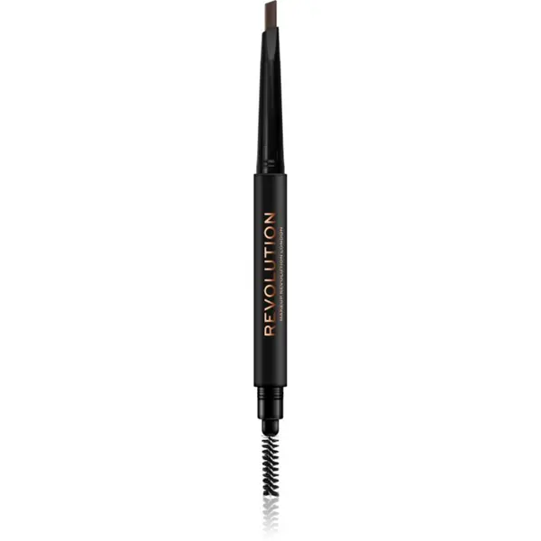 Revolution Revolution Duo Brow Definer precizna olovka za obrve nijansa Light Brown 0.25 g