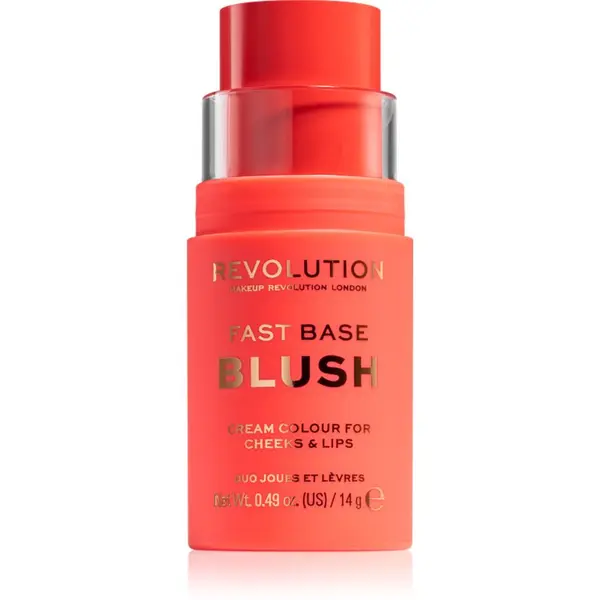 Revolution Revolution Fast Base balzam za toniranje usana i obraza nijansa Bloom 14 g