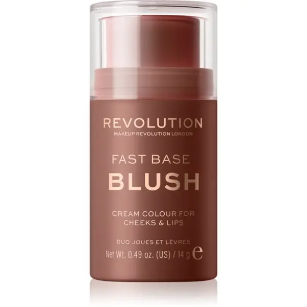 Revolution Revolution Fast Base balzam za toniranje usana i obraza nijansa Mauve 14 g