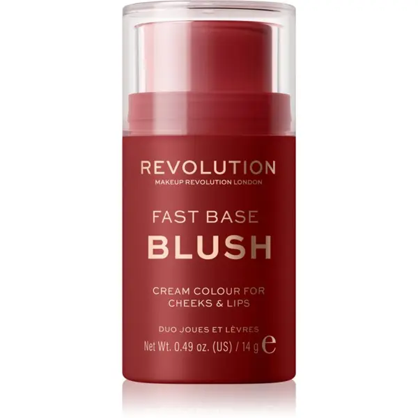Revolution Revolution Fast Base balzam za toniranje usana i obraza nijansa Spice 14 g