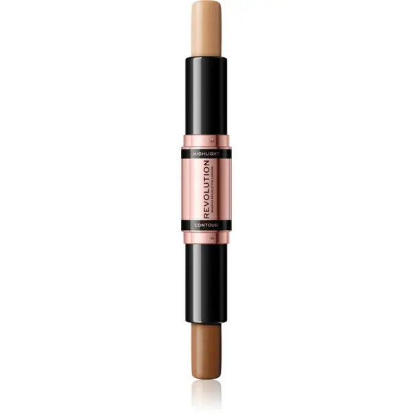 Revolution Revolution Fast Base dvostrani korektor nijansa Medium 2x4.3 g