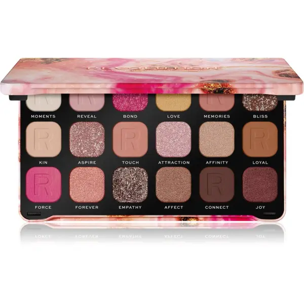 Revolution Revolution Forever Flawless paleta sjenila za oči nijansa Affinity 18x1.1 g